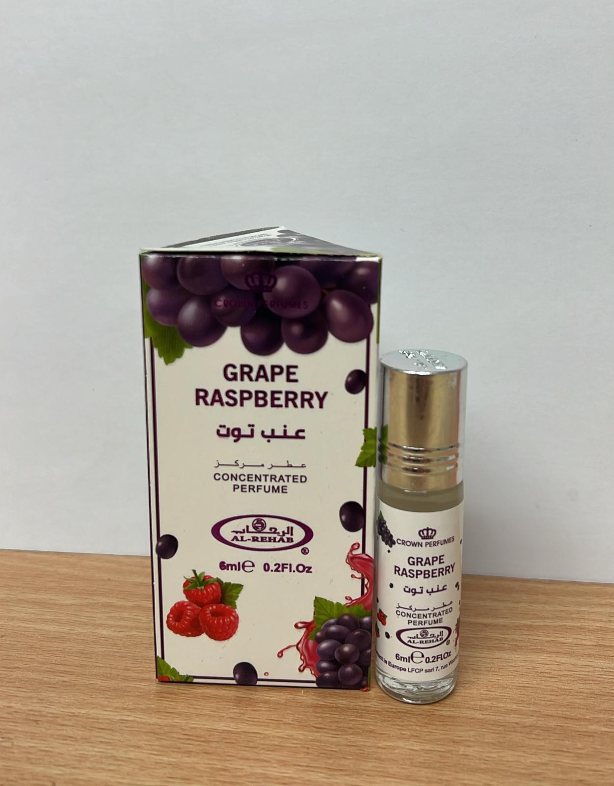 6ml - Ittar Grape Raspberry  (Al Rehab)