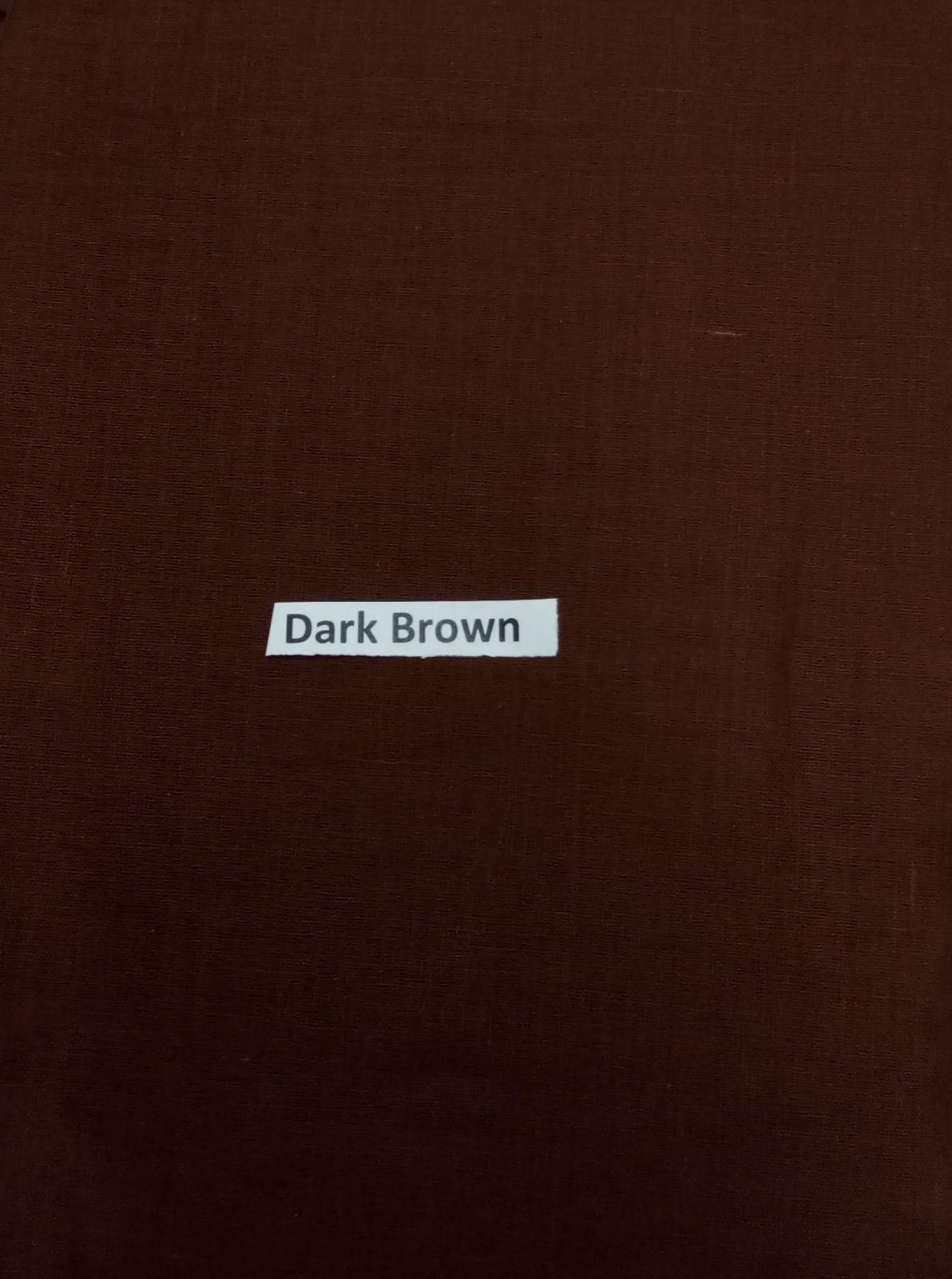 Dark Brown Colour Imama Shareef 4 Gaz/Yard