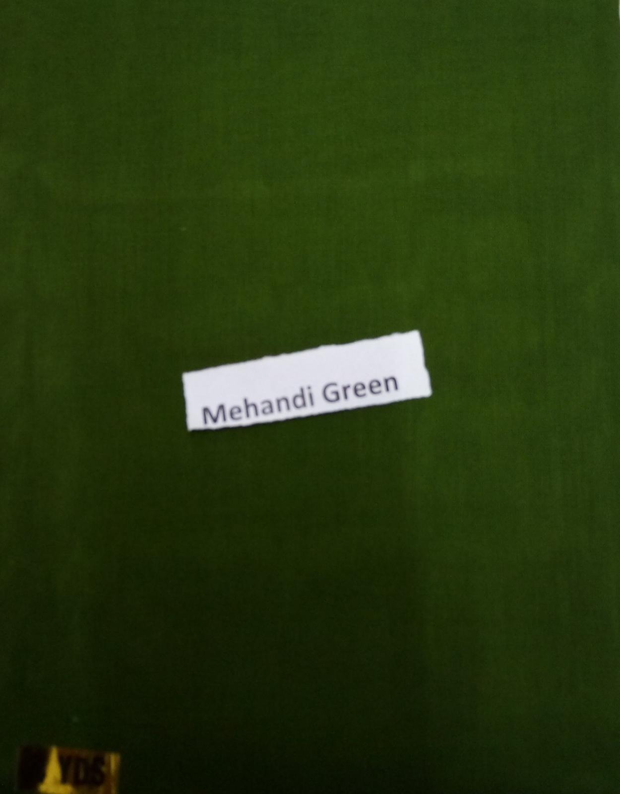 Mehandi Green Colour Imama Shareef 4 Gaz /Yard
